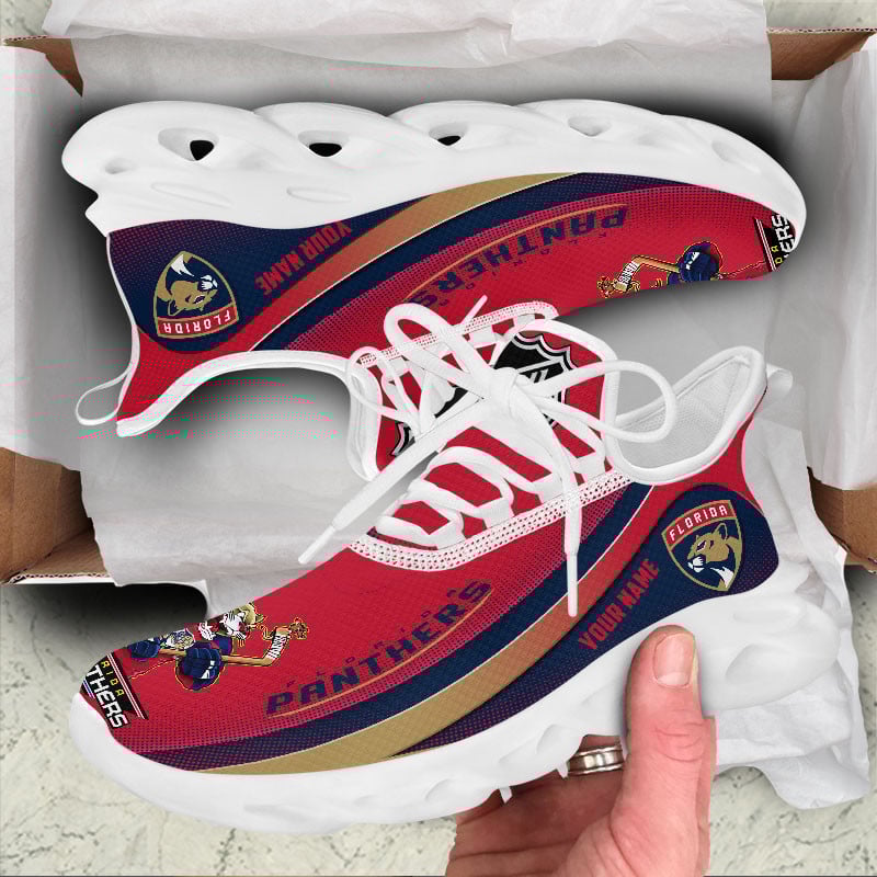 Florida Panthers Max Soul Shoes Sneakers for Men And Women – NFL Football Fan Shoes, Team Sneakers - Image 3