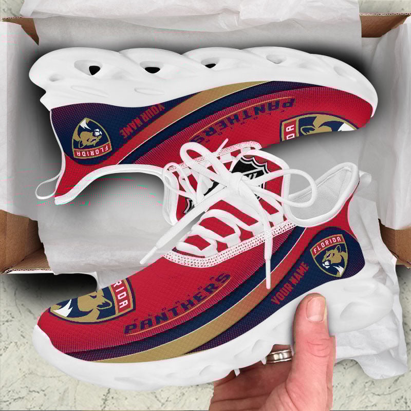 Florida Panthers Max Soul Shoes Sneakers for Men And Women – NFL Football Fan Shoes, Team Sneakers - Image 3