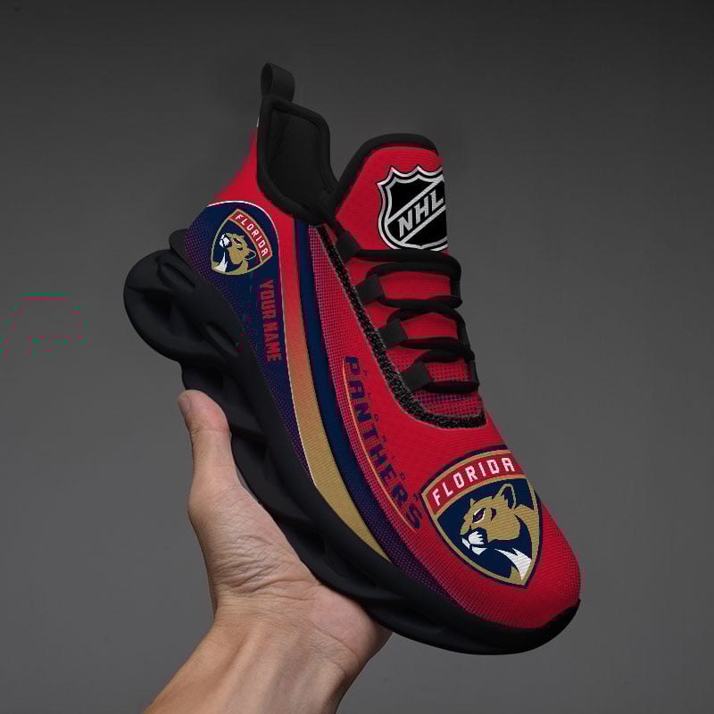 Florida Panthers Max Soul Shoes Sneakers for Men And Women – NFL Football Fan Shoes, Team Sneakers - Image 4