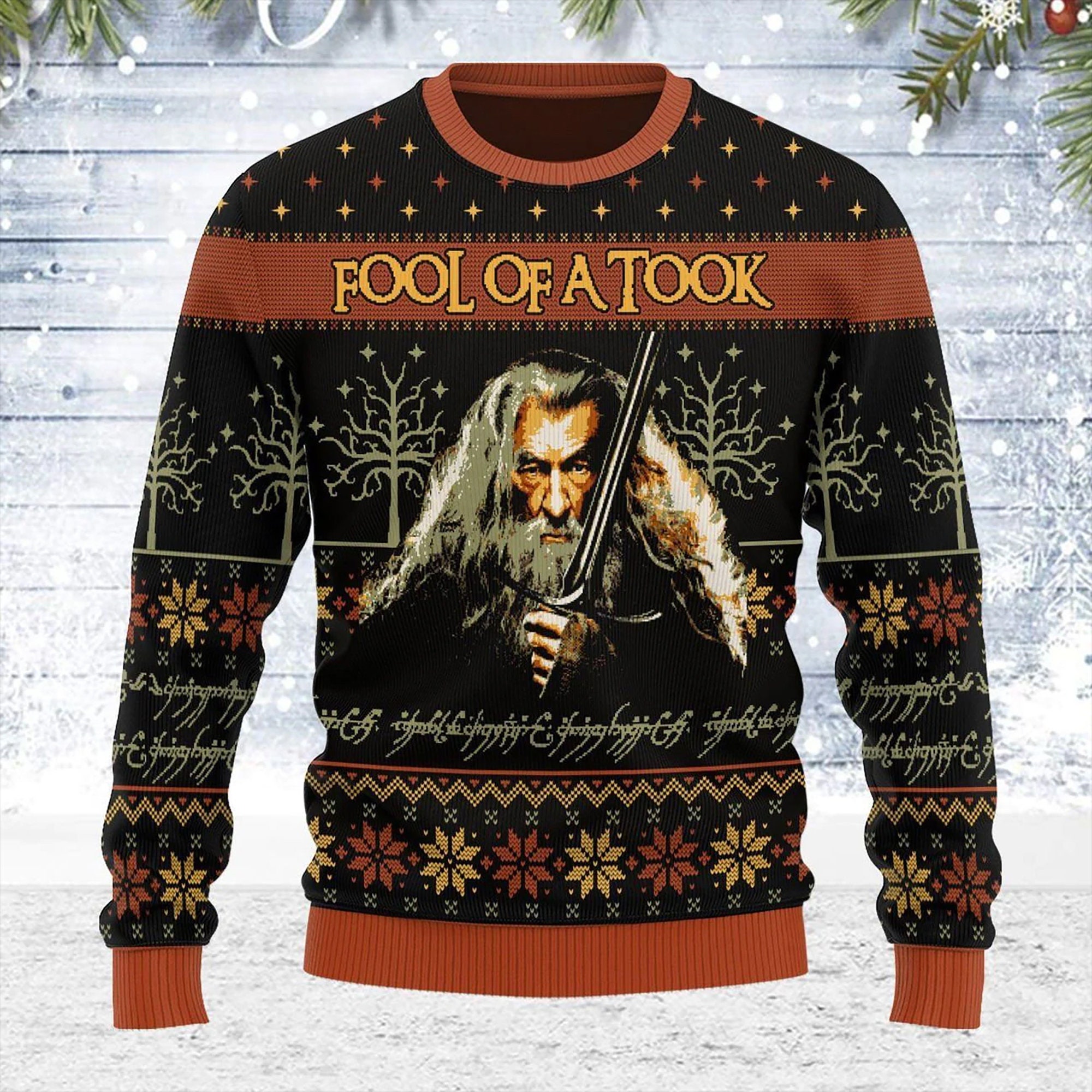 Fool Of A Took LOTR Ugly Christmas Sweater