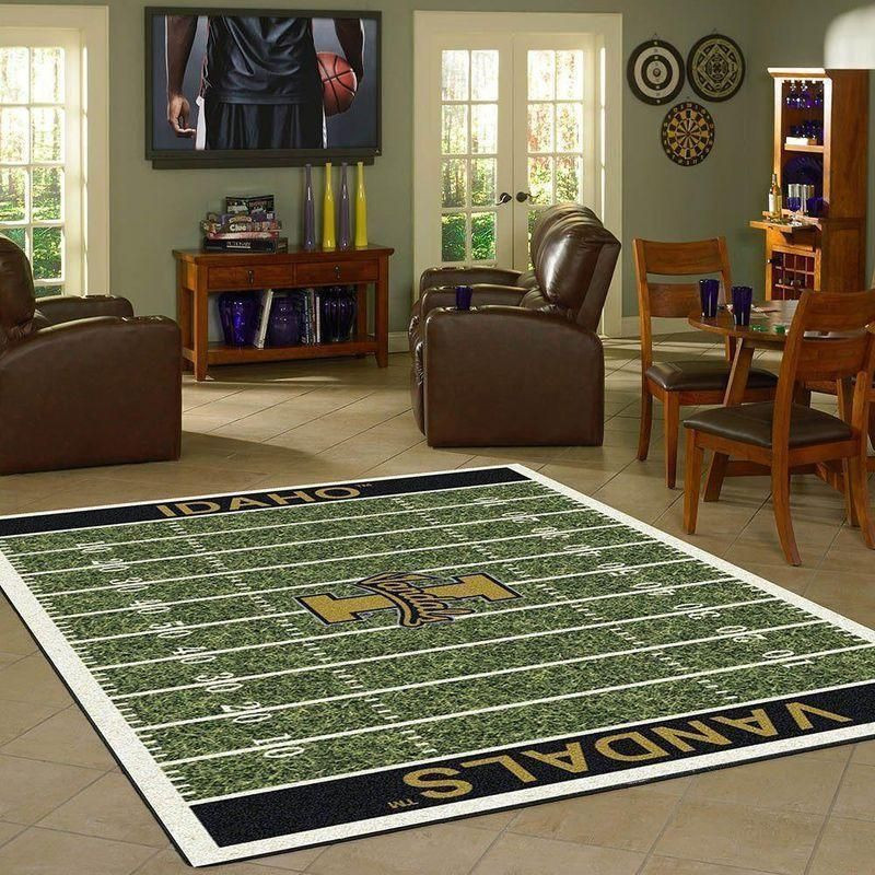 Football Fans Idaho Vandals Home Field Rectangle Area Rug – Full Print Carpet For Living Room & Bedroom Home Decor