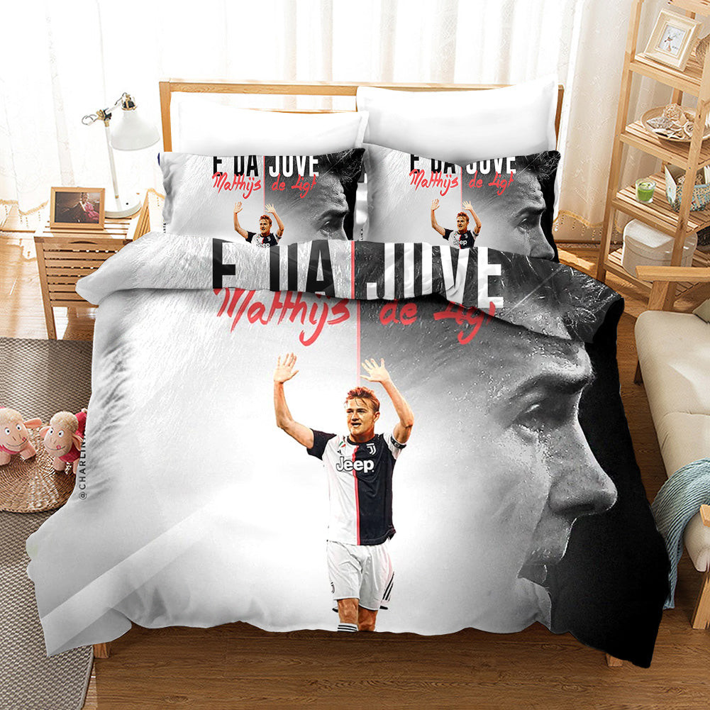 Football League Duvet Cover Quilt Cover Pillowcase Bedding Set Bed Linen Home Bedroom Decor
