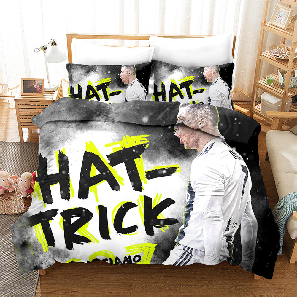 Football League Duvet Cover Quilt Cover Pillowcase Bedding Set Bed Linen Home Bedroom Decor