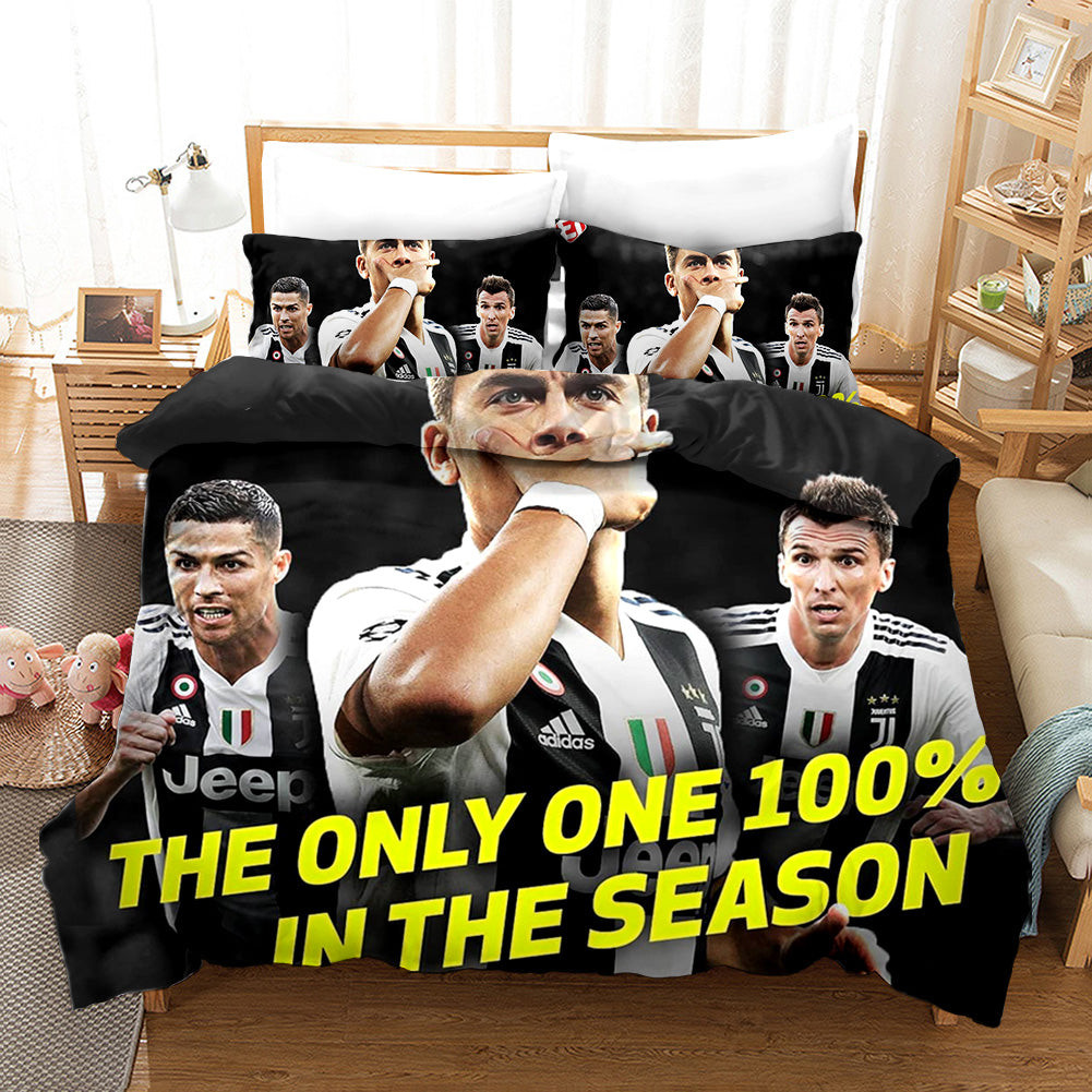Football League Duvet Cover Quilt Cover Pillowcase Bedding Set Bed Linen Home Bedroom Decor
