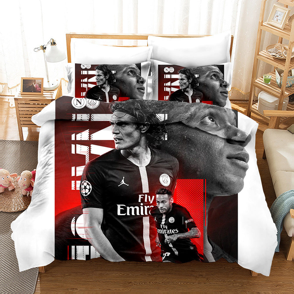 Football League Duvet Cover Quilt Cover Pillowcase Bedding Set Bed Linen Home Bedroom Decor