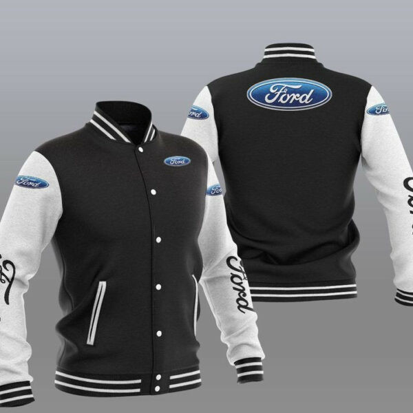 Ford Automobile Baseball Jacket for Men & Women | Vehicle Brand Fan Gift