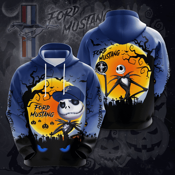 Ford Mustang 3D All Over Print Hoodie & Zip Hoodie