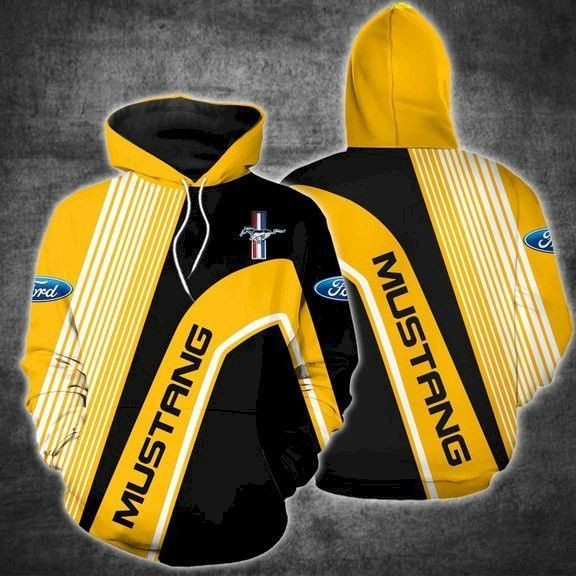 Ford Mustang 3D All Over Print Hoodie & Zip Hoodie