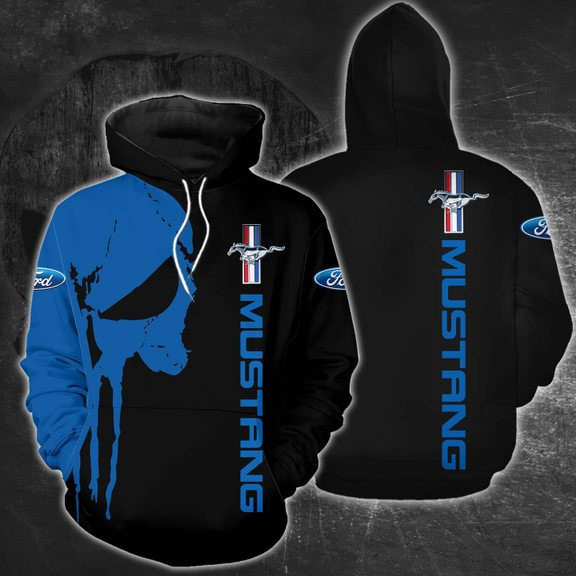 Ford Mustang 3D All Over Print Hoodie & Zip Hoodie