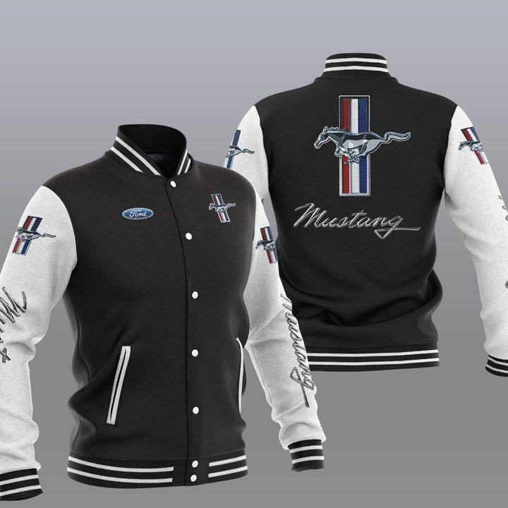 Ford Mustang Automobile Baseball Jacket for Men & Women | Vehicle Brand Fan Gift