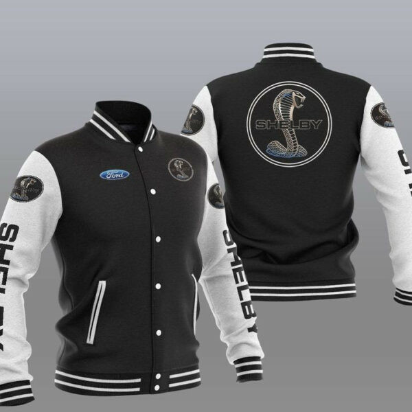 Ford Shelby Automobile Baseball Jacket for Men & Women | Vehicle Brand Fan Gift