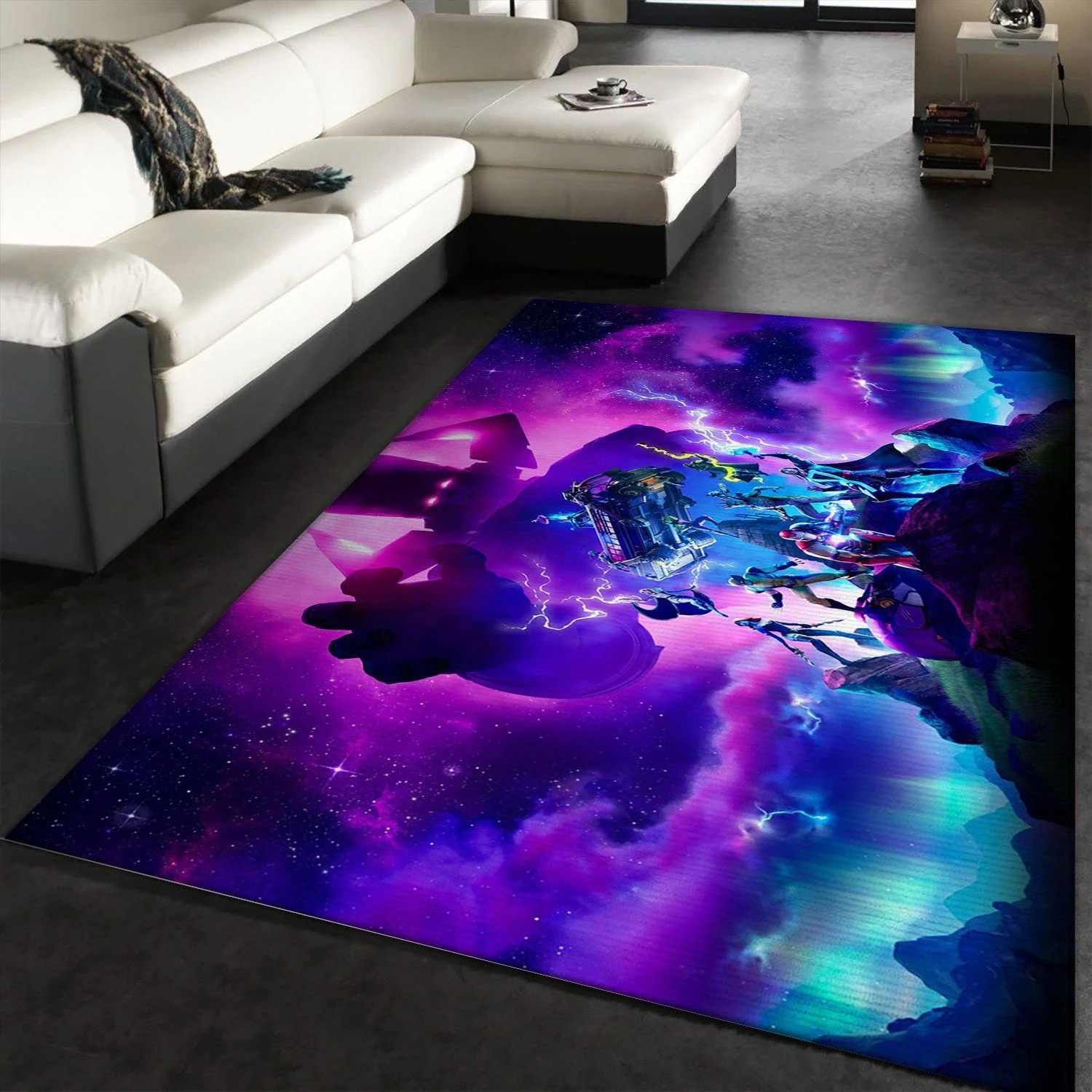 Fortnite Wolverine Galactus Storm Gaming Rectangle Area Rug – Full Print Carpet For Living Room & Bedroom Home Decor