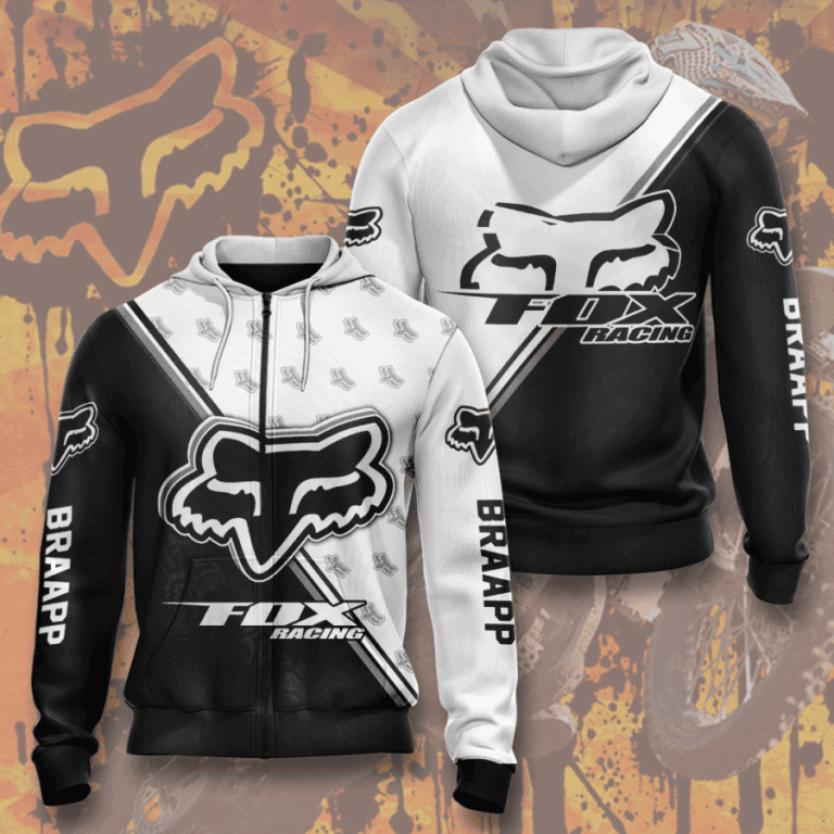 Fox Racing 3D All Over Print Hoodie & Zip Hoodie