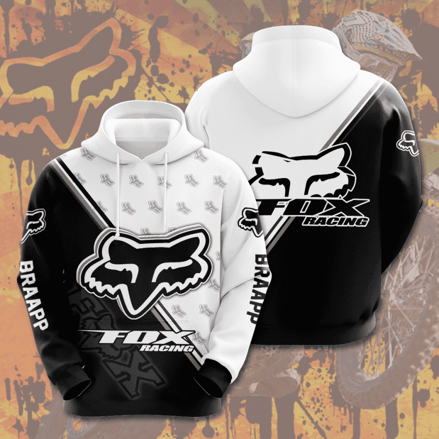 Fox Racing 3D All Over Print Hoodie & Zip Hoodie