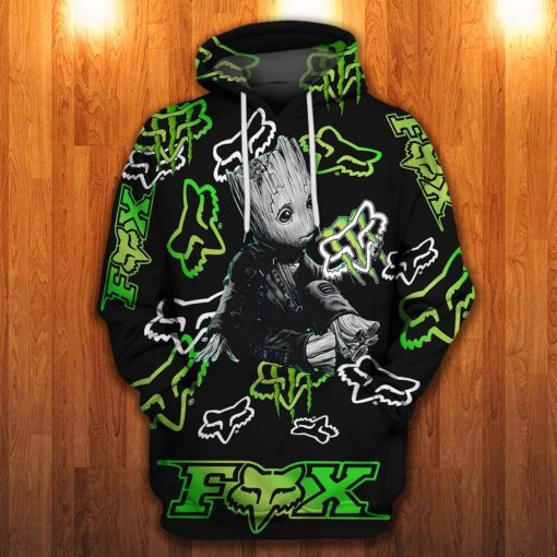 Fox Racing 3D All Over Print Hoodie & Zip Hoodie
