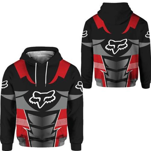 Fox Racing 3D All Over Print Hoodie & Zip Hoodie