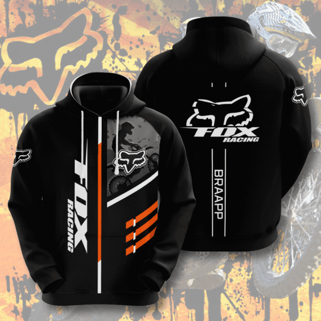 Fox Racing 3D All Over Print Hoodie & Zip Hoodie