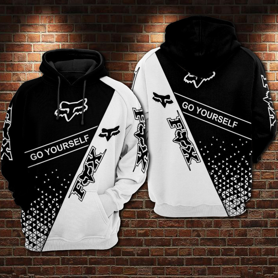 Fox Racing 3D All Over Print Hoodie & Zip Hoodie
