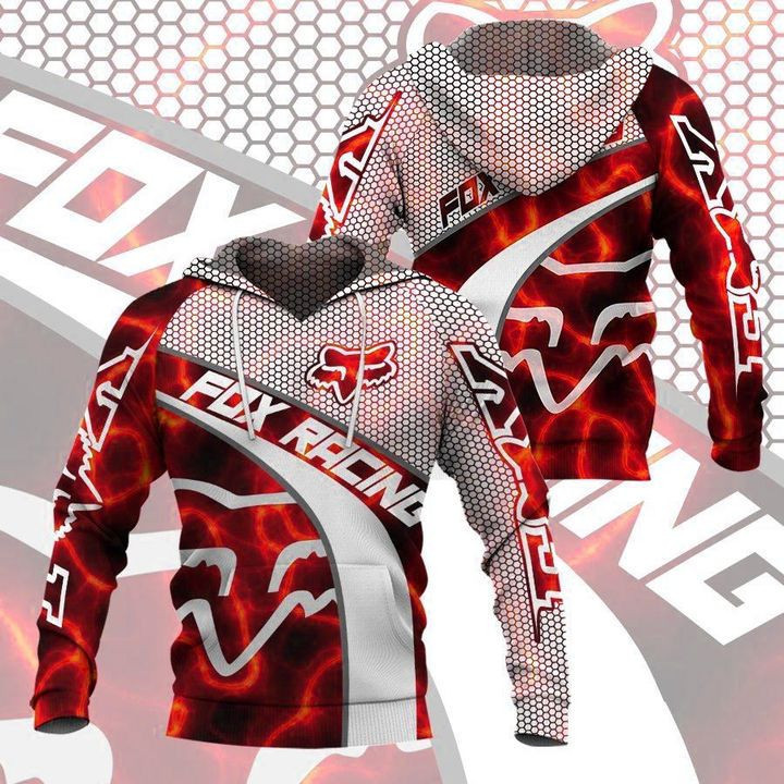Fox Racing 3D All Over Print Hoodie & Zip Hoodie