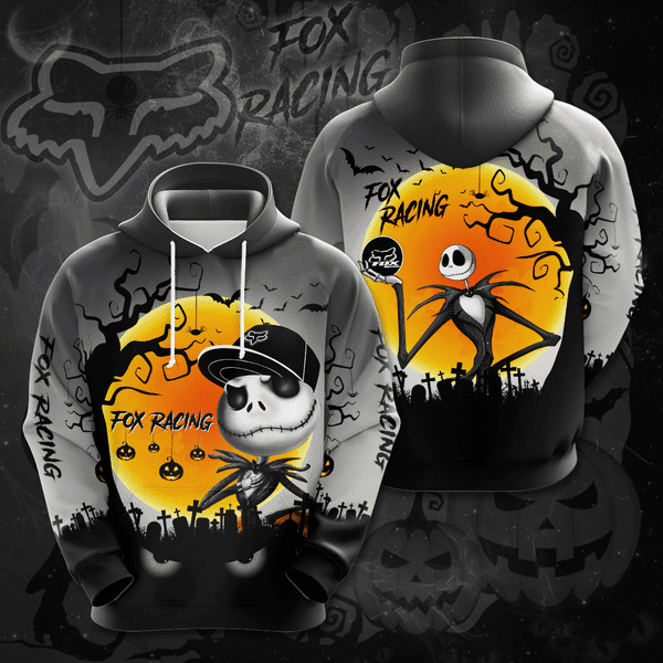 Fox Racing 3D All Over Print Hoodie & Zip Hoodie