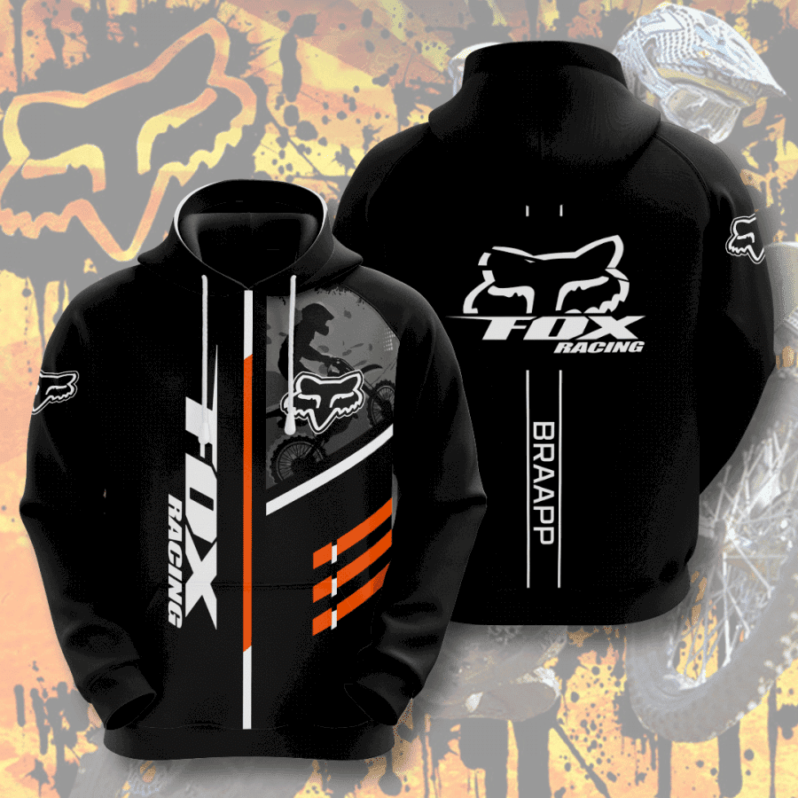 Fox Racing 3D All Over Print Hoodie & Zip Hoodie