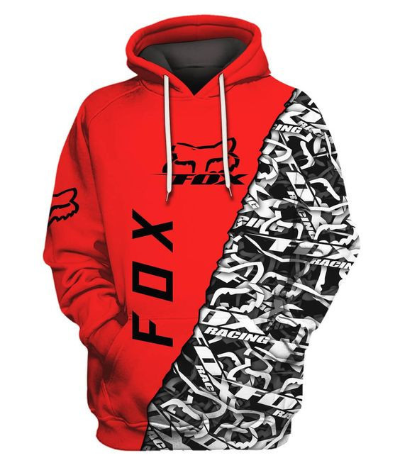 Fox Racing 3D All Over Print Hoodie & Zip Hoodie