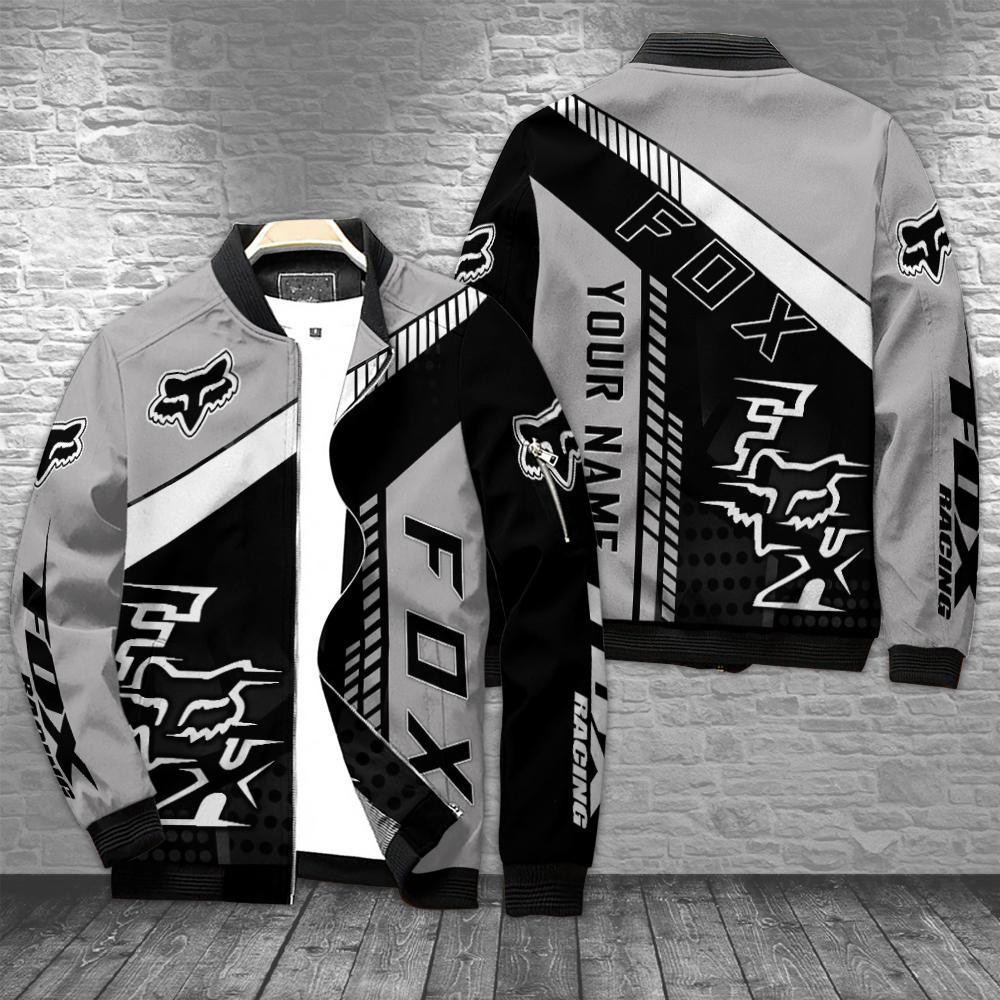 Fox Racing Bomber Jacket | Faith Inspired Jacket for Men & Women | Faith Gift