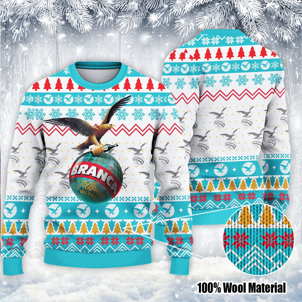 Fratelli Branca Distillerie Ugly Christmas Sweater
