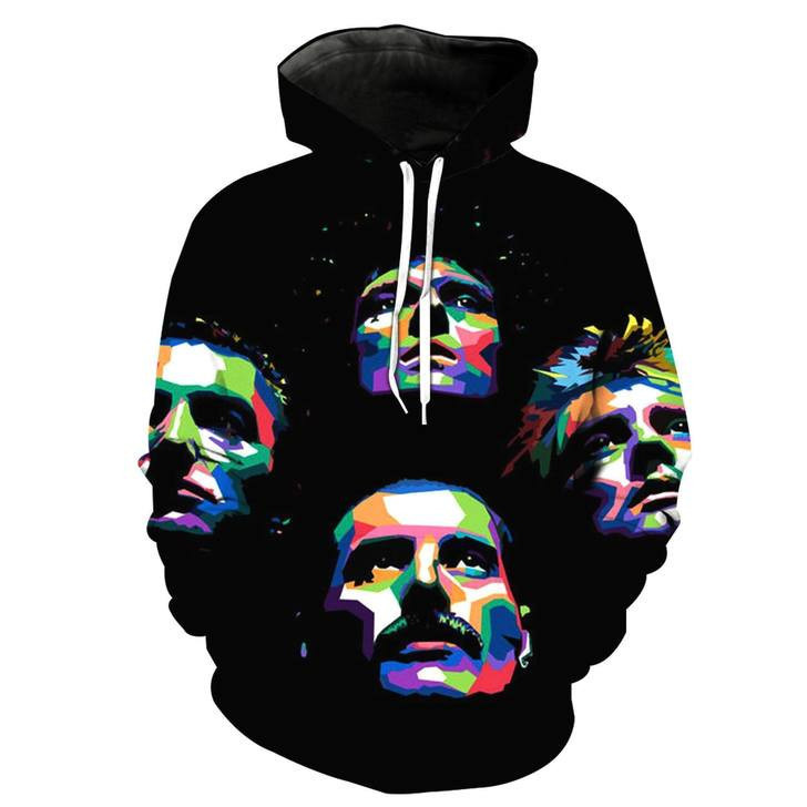 Freddie Mercury 3D All Over Print Hoodie & Zip Hoodie