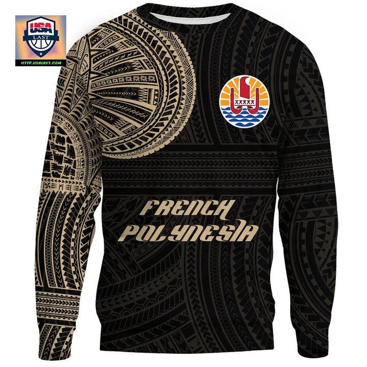 French Polynesia Sweater Tattoo Style A31