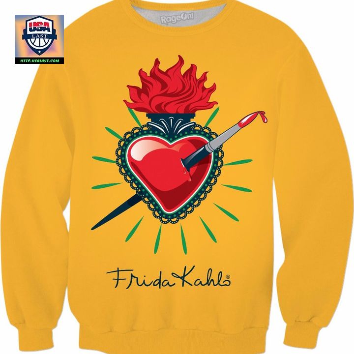 Frida Kahlo Pierced Heart Sweater