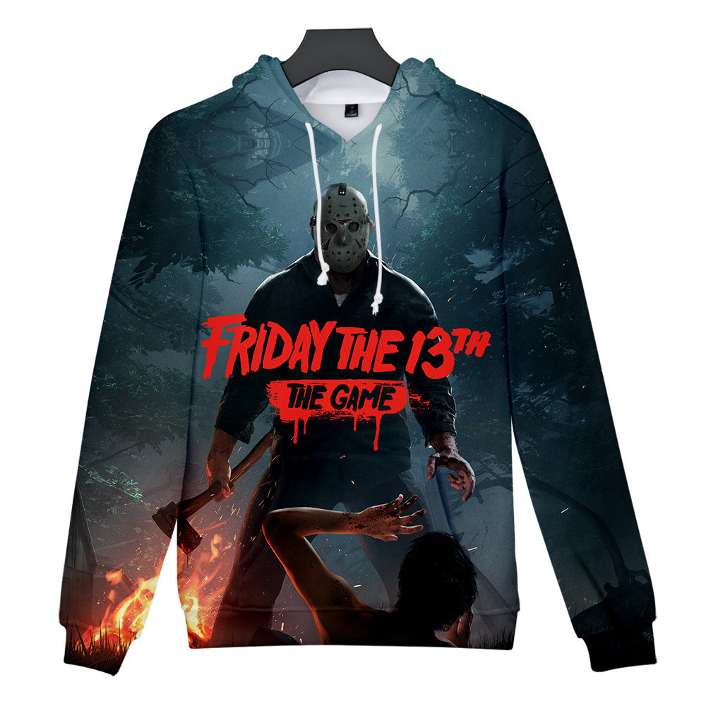 Friday The 13th The Game 3D All Over Print Hoodie & Zip Hoodie