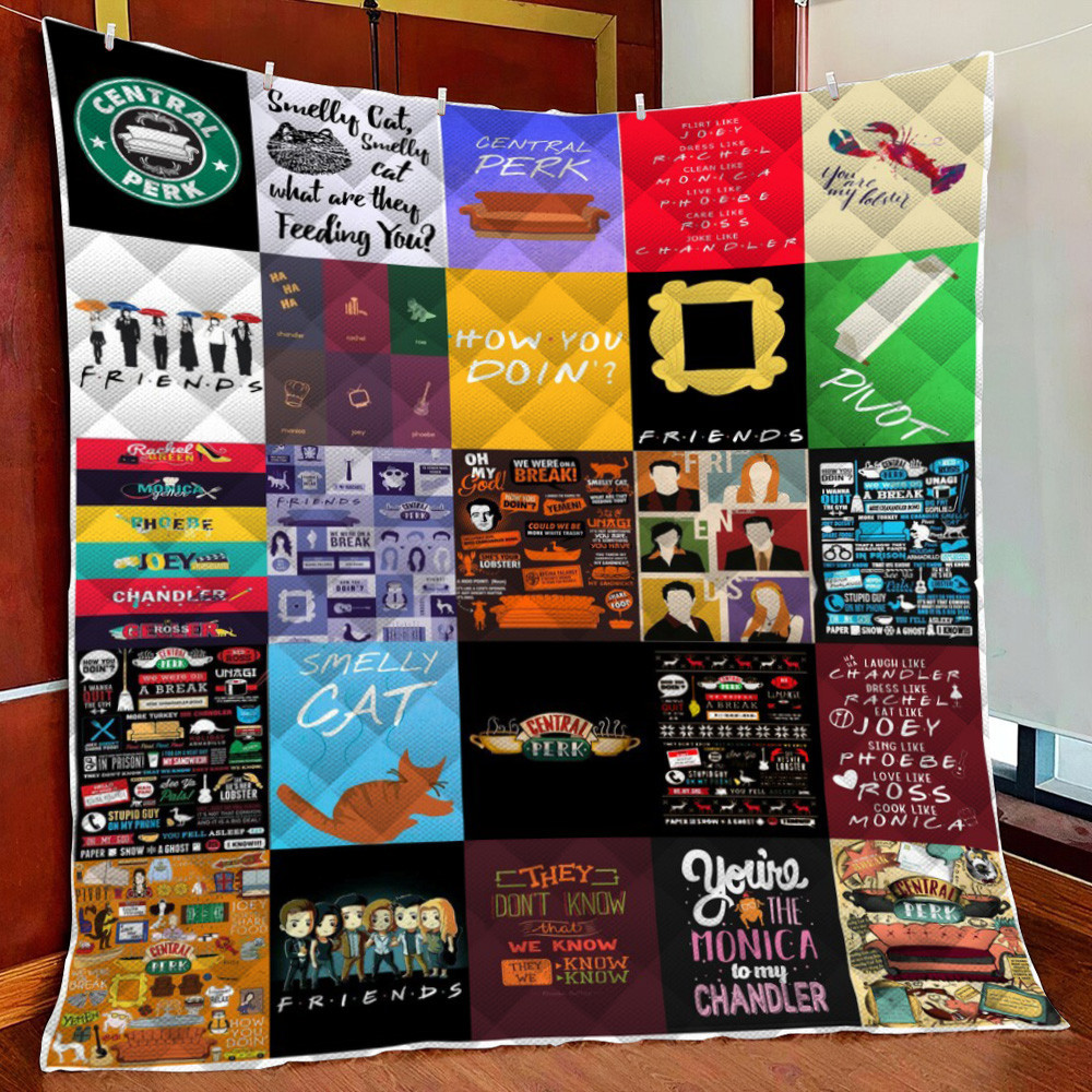 Friends Tv Show Fleece Blanket Quilt Blanket