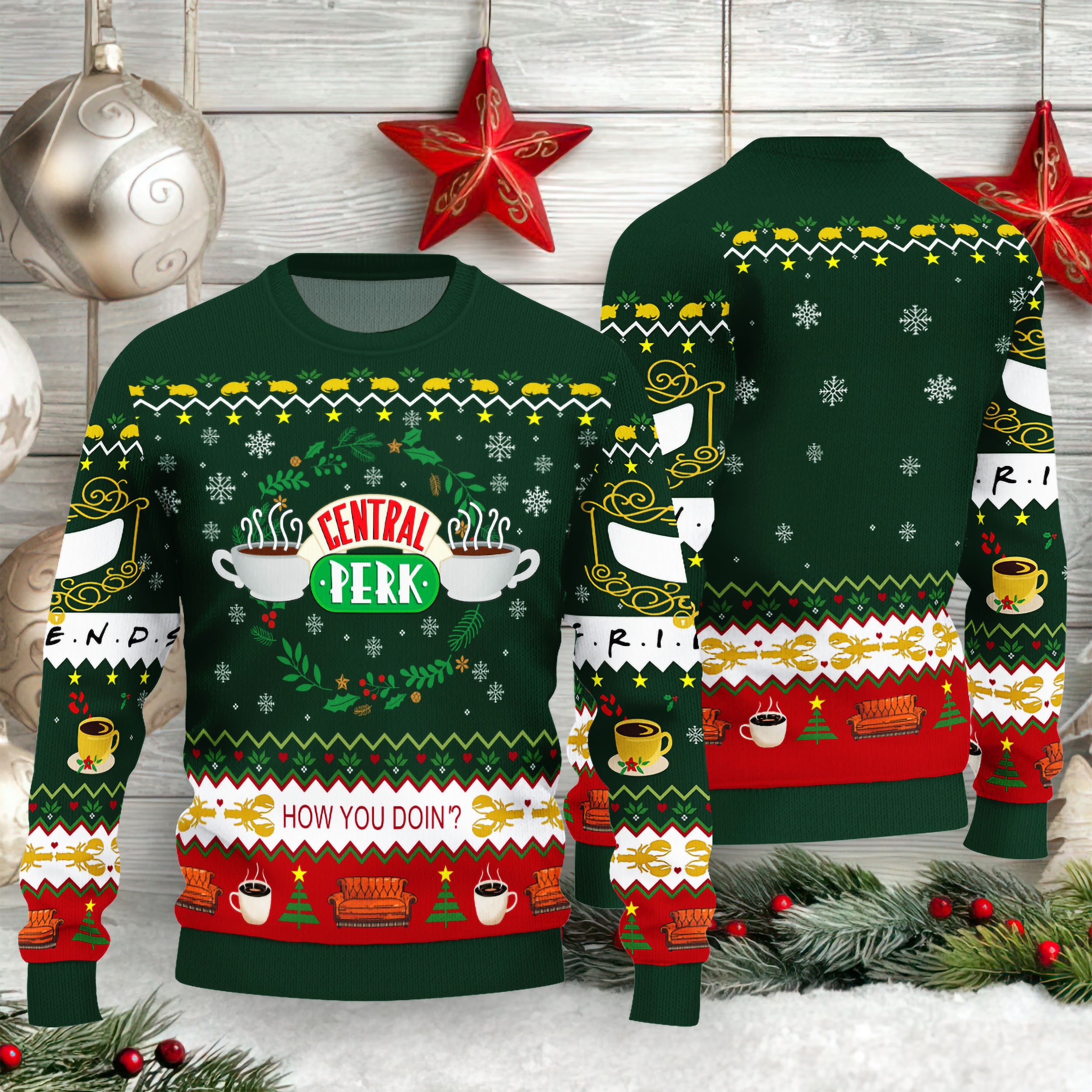 Friends Ugly Christmas Sweater