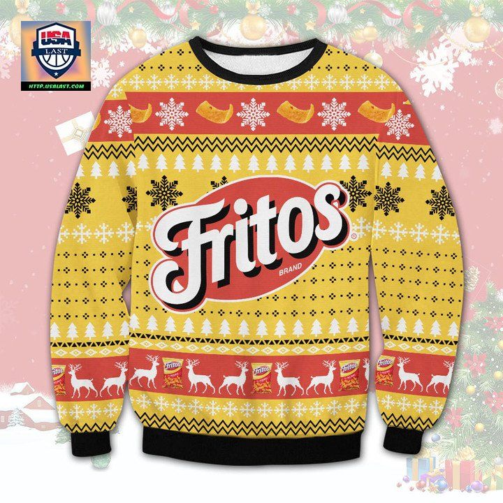 Fritos Corn Chips Ugly Christmas Sweater