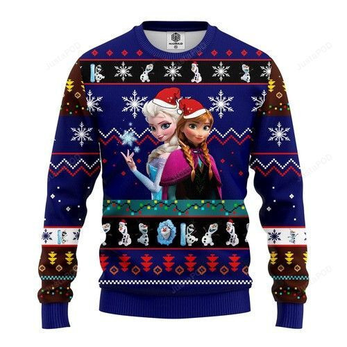 Frozen Ugly Christmas Sweater, Perfect Holiday Gift