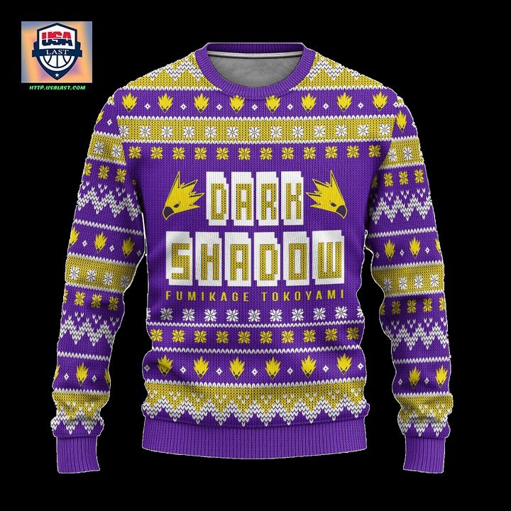 Fumikage Anime Ugly Christmas Sweater My Hero Academia Xmas Gift