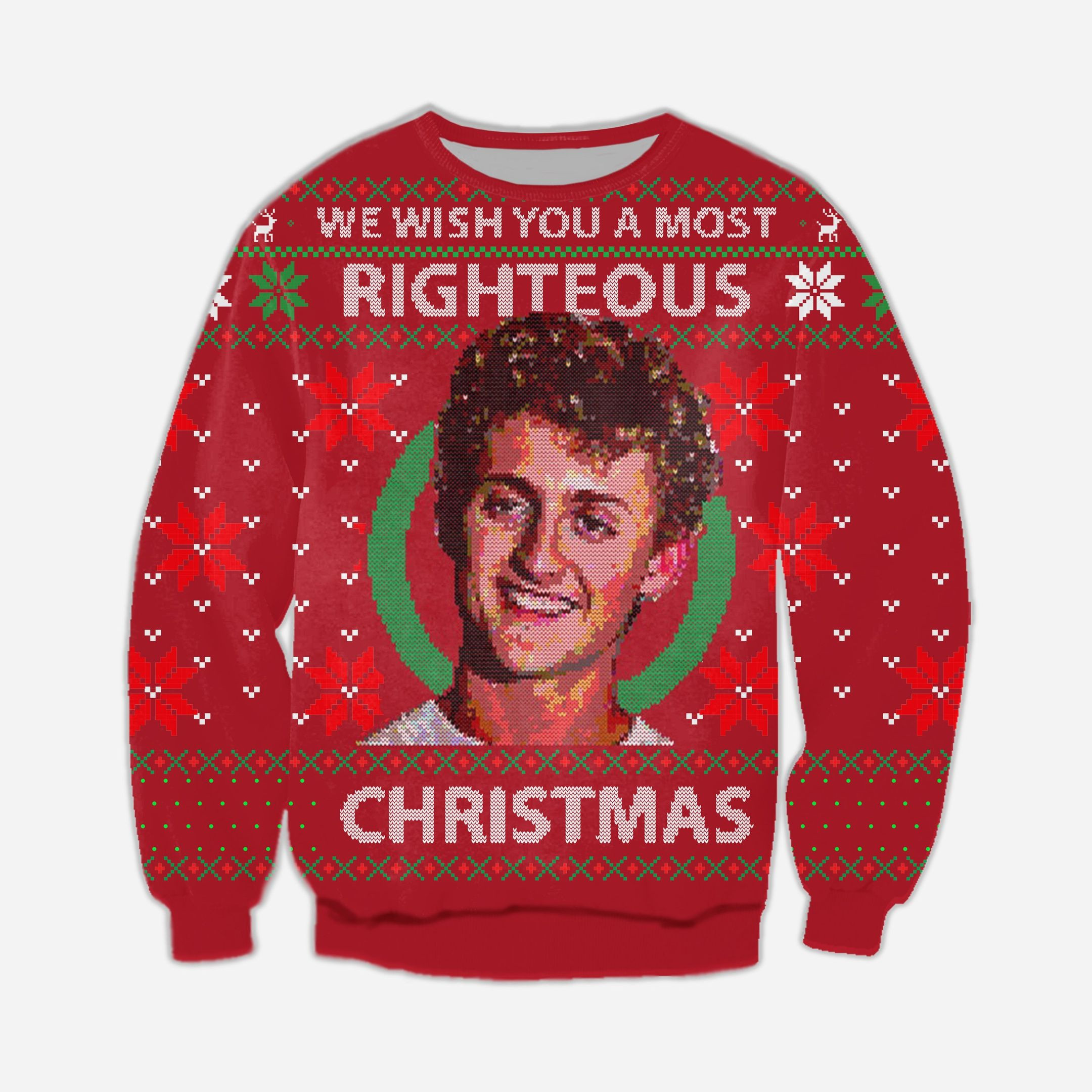 Funny Bill Ugly Christmas Sweater,