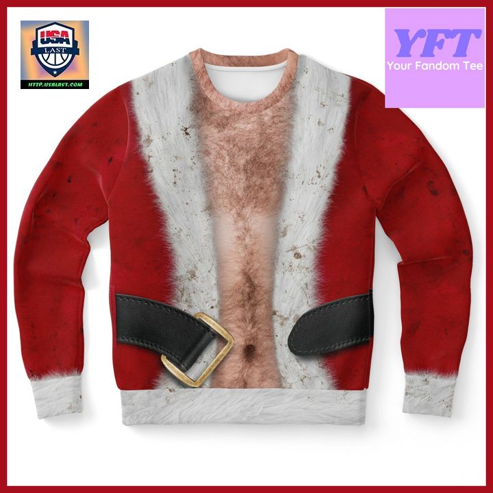 Funny Santa Claus Ho Ho Ho Gag For Funny Xmas 3d Ugly Christmas Sweater
