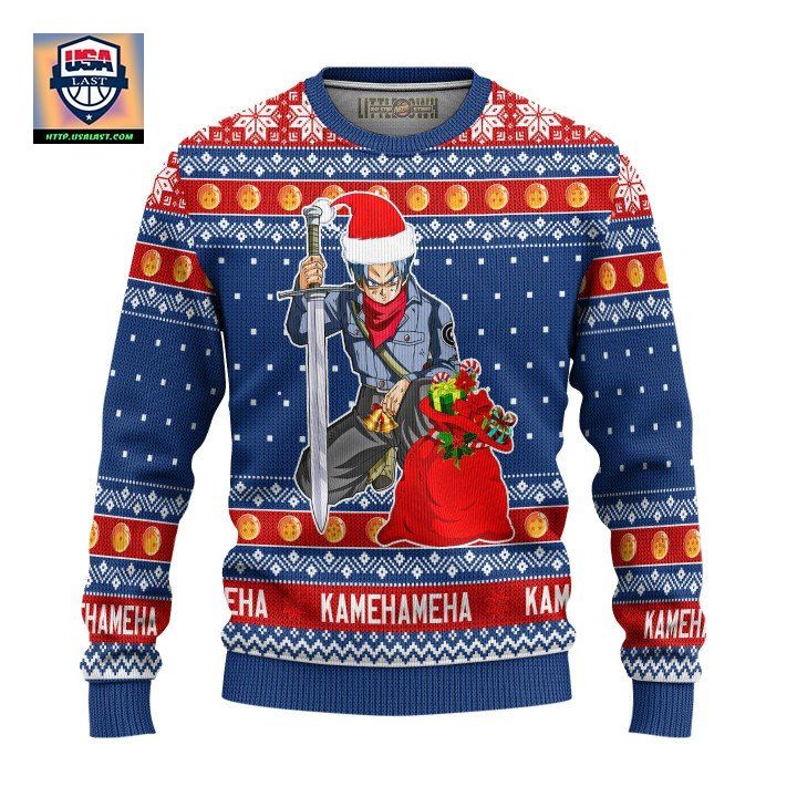 Future Trunks Dragon Ball Ugly Christmas Sweater And 3D Hoodie Xmas Gift