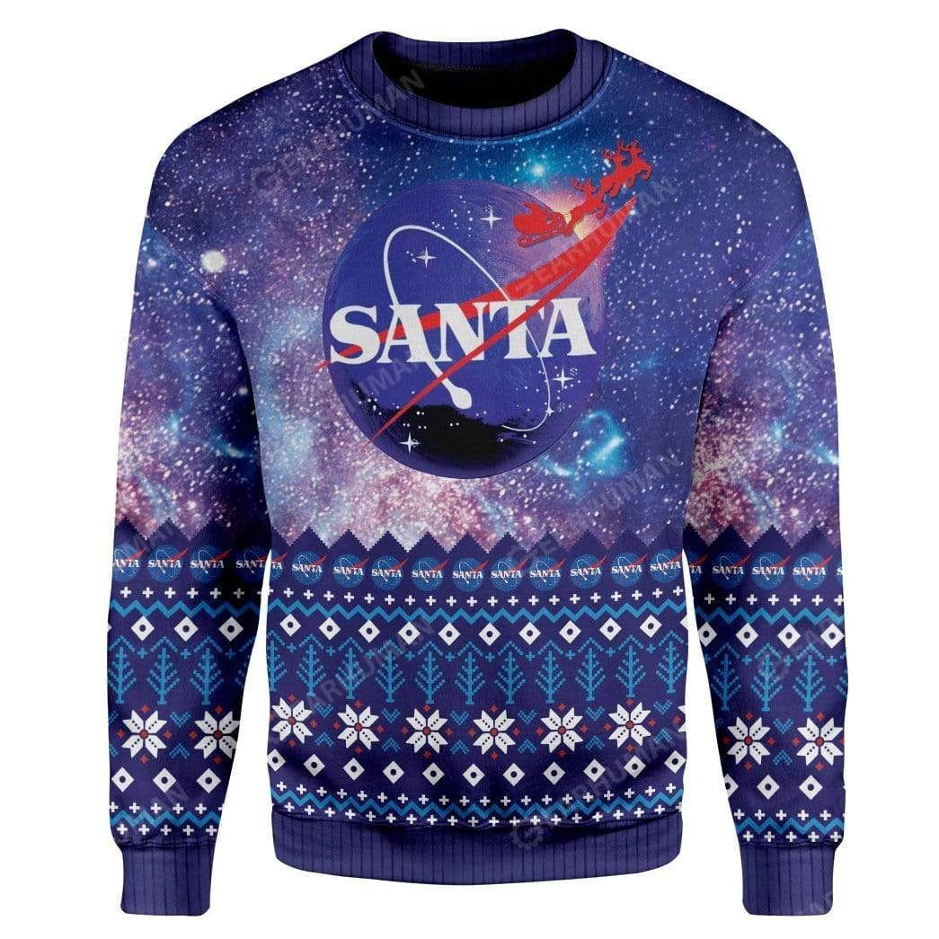 Galaxy Nasa For Unisex Ugly Christmas Sweater,