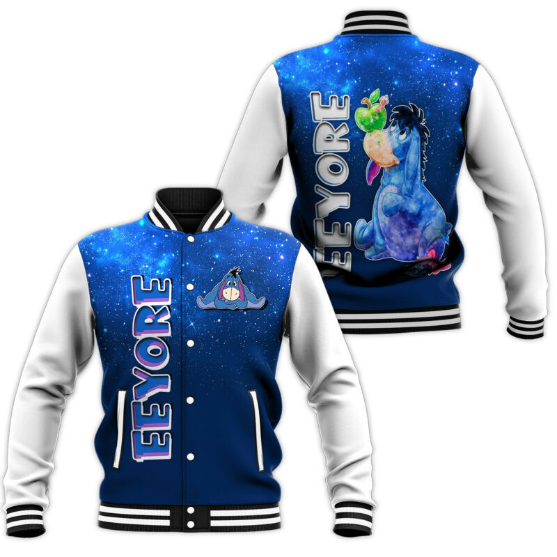 Galaxy Pattern Fashion Baseball Jacket for Men & Women | Space Themed Gift