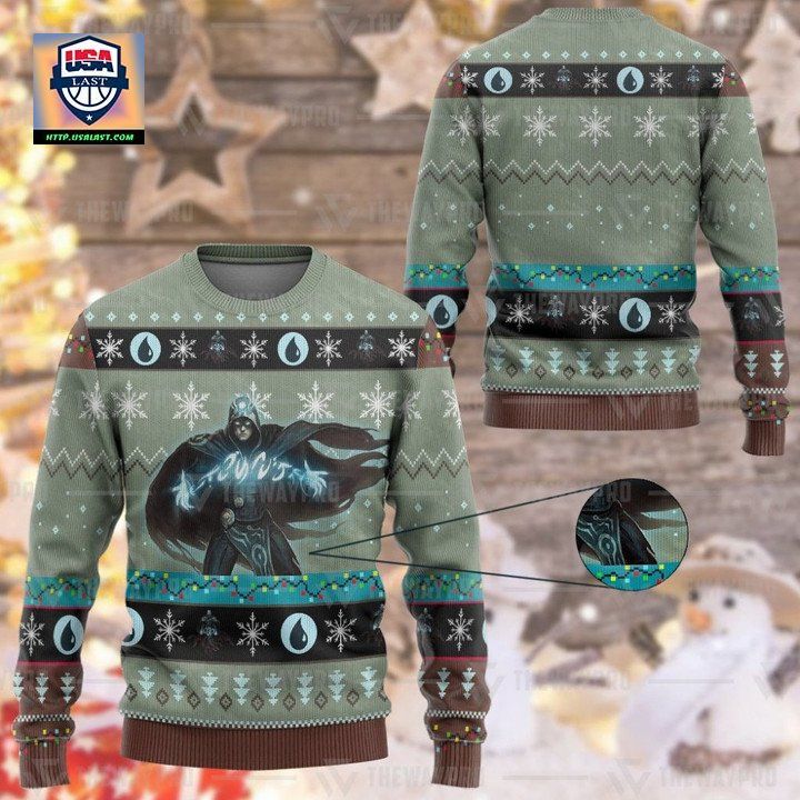 Game Mtg Jace The Mind Sculptor Christmas Sweater
