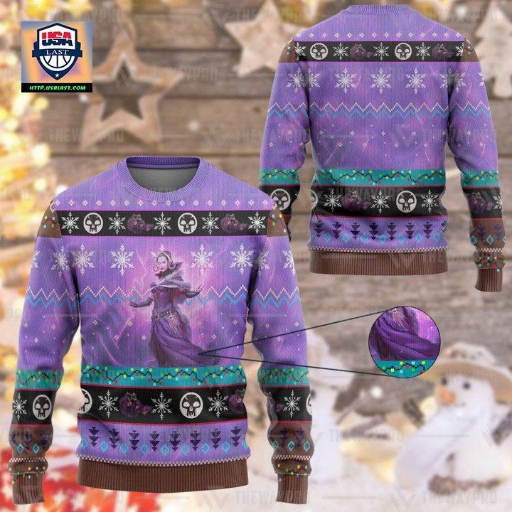 Game Mtg Liliana The Last Hope Christmas Sweater