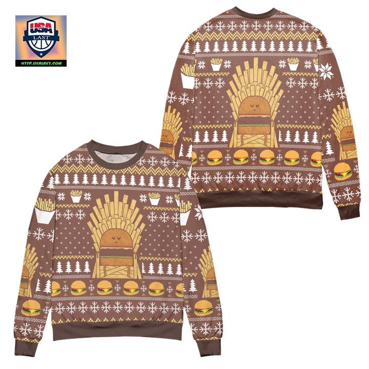 Game Of Fries Game Of Thrones Ugly Christmas Sweater