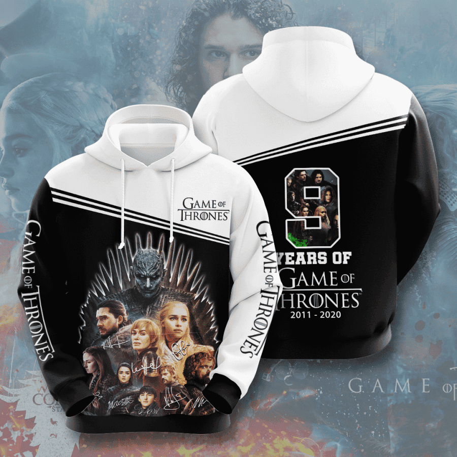 Game Of Thrones 3D All Over Print Hoodie & Zip Hoodie