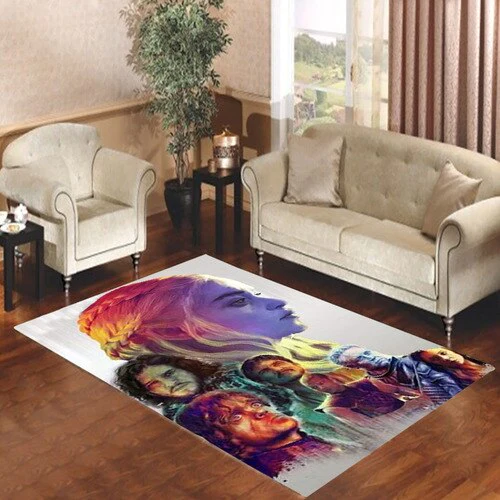 Game Of Thrones Art 3D Rectangle Area Rug – Full Print Carpet For Living Room & Bedroom Home Decor