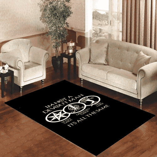 Game Of Thrones Gods 3D Rectangle Area Rug – Full Print Carpet For Living Room & Bedroom Home Decor