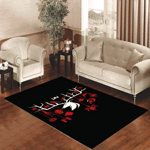 Game Of Thrones House Baratheon 3 3D Rectangle Area Rug – Full Print Carpet For Living Room & Bedroom Home Decor