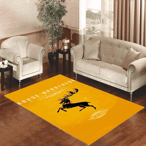 Game Of Thrones House Baratheon 3D Rectangle Area Rug – Full Print Carpet For Living Room & Bedroom Home Decor